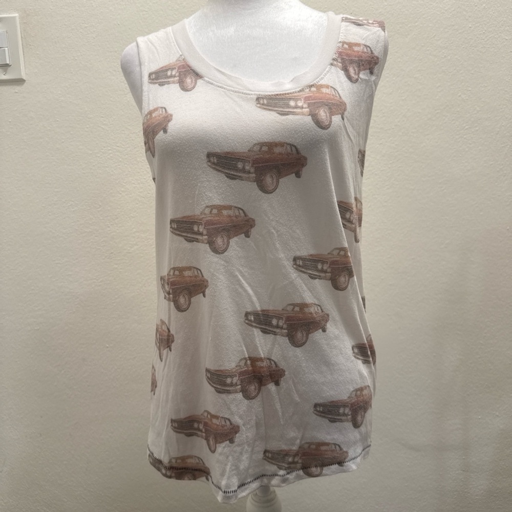 All Things Fabulous Vintage Car Tank Top